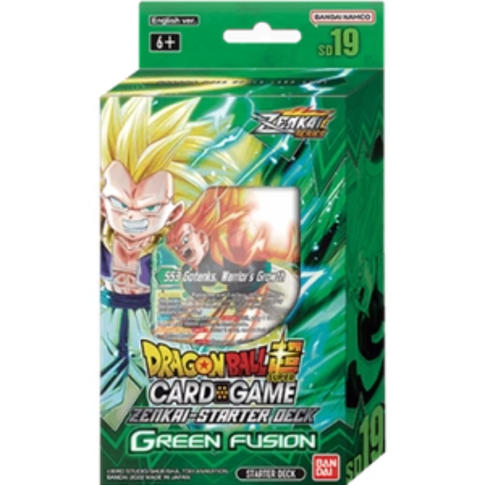 Dragon Ball Super Card Game - Zenkai Series SD19 Deck - Green Fusion - englisch