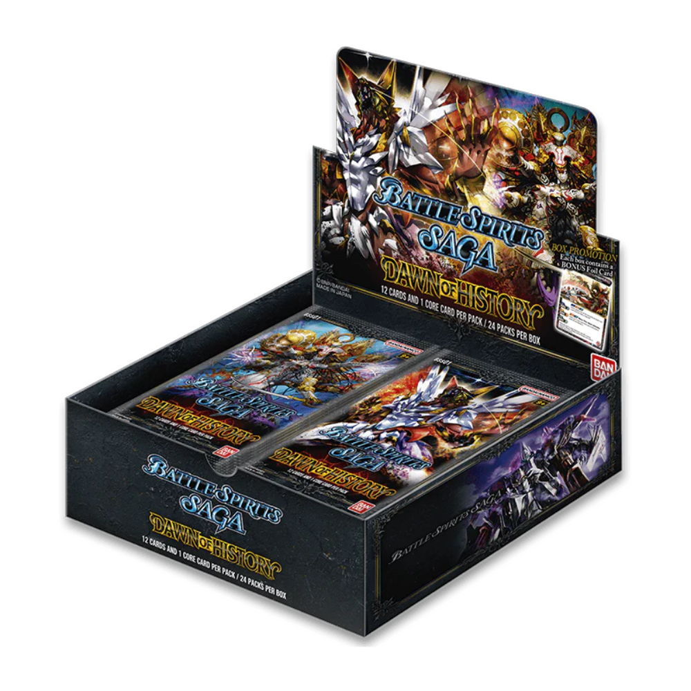 Battle Spirits Saga - BSS01 - Dawn of History Booster Display (24 Packs) - englisch