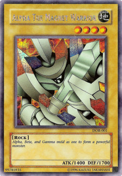 Alpha, Magnetkrieger DOR-DEE001 Secret Rare Near Mint Deutsch