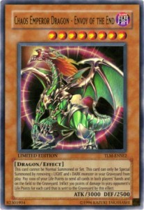 Chaos-Imperatordrache - Gesandter des Endes TLM-SE2 Ultra Rare Near Mint Deutsch