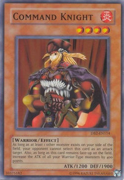 Command Knight DB2-114 Super Rare Poor Englisch