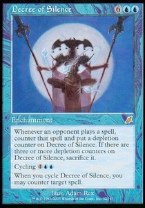Decree of Silence SCG-32 Rare Excellent Englisch