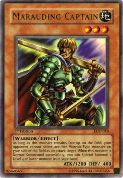 Marauding Captain LOD-018 Ultra Rare Poor Englisch 1. Auflage