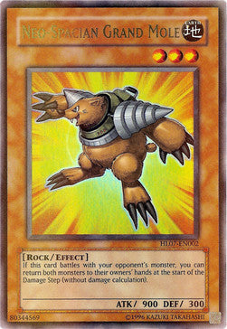 Neo-Weltraum Grand Mole HL07-002 Ultra Parallel Rare Poor Deutsch