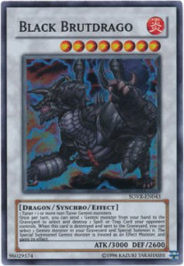 Schwarzer Brutdrago SOVR-DE043 Super Rare Good Deutsch