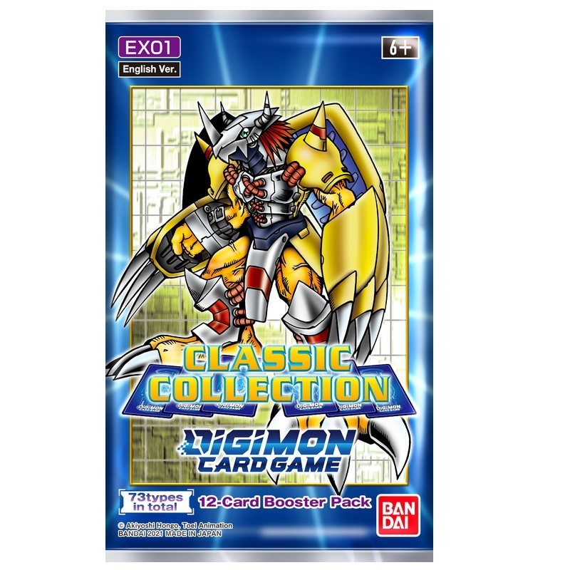 Digimon Card Game - EX01 - Classic Collection Booster - englisch