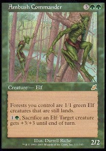 Ambush Commander SCG-111 Rare Light Played Englisch