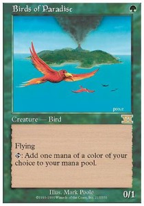 Birds of Paradise 6ED-217 Rare Excellent Englisch