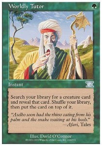 Worldly Tutor 6ED-269 Uncommon Excellent Englisch
