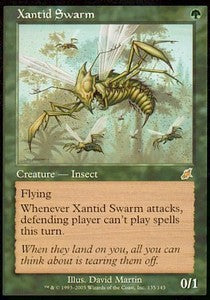 Xantid Swarm SCG-135 Rare Excellent Englisch