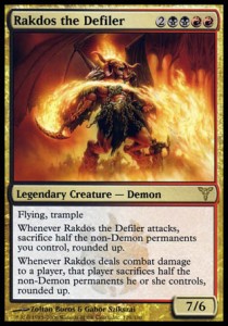 Rakdos the Defiler DIS-129 Rare Good Englisch