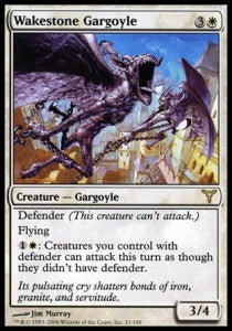 Wachfels-Gargoyle DIS-21 Rare Excellent Deutsch Foil