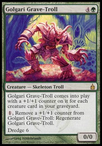 Golgari-Grabtroll RAV-167 Rare Good Deutsch Foil