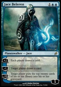 Jace Beleren LRW-71 Rare Light Played Deutsch