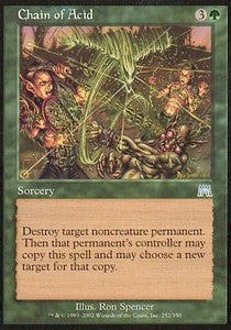 Chain of Acid ONS-252 Uncommon Excellent Englisch