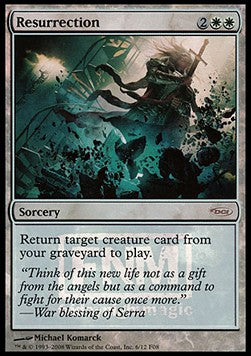 Resurrection FNM- Rare Good Englisch Foil
