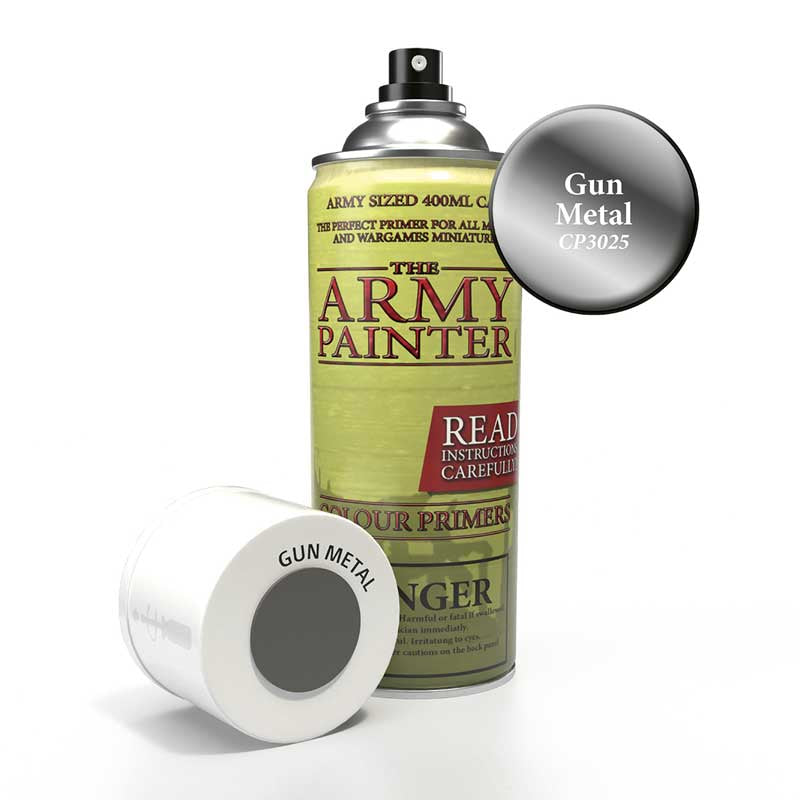 Colour Primer Spray - Gun Metal