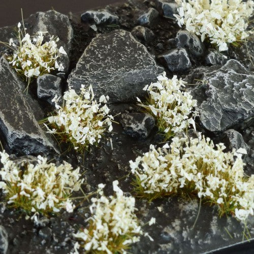 White Flowers Tuft 6mm