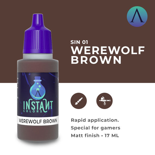 Instant Color: SIN-01 Werewolf Brown