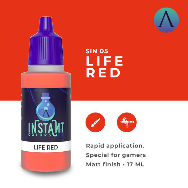 Instant Color: SIN-05 Life Red