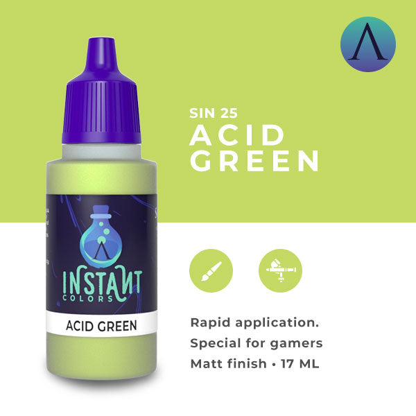 Instant Color: SIN-25 Acid Green