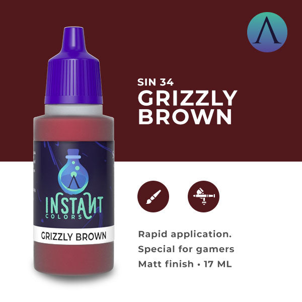 Instant Color: SIN-34 Grizzly Brown