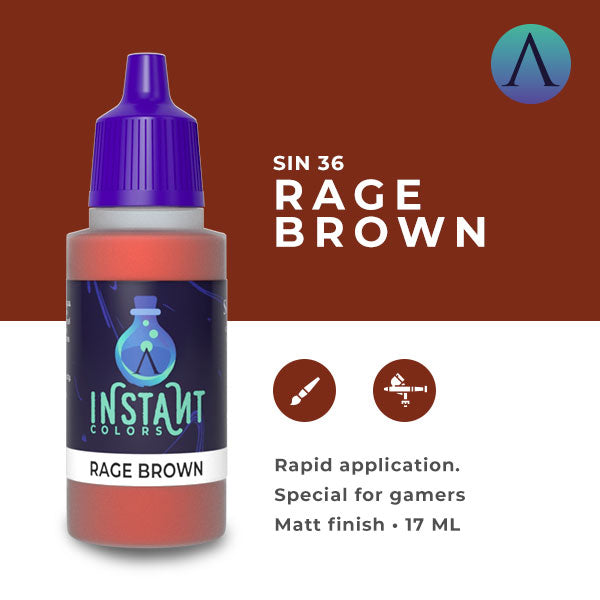 Instant Color: SIN-36 Rage Brown