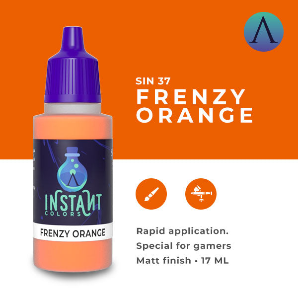 Instant Color: SIN-37 Frenzy Orange