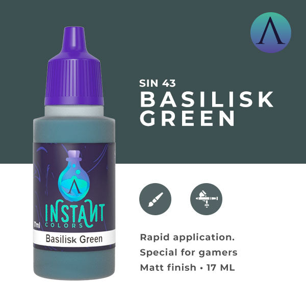 Instant Color: SIN-43 Basilisk Green