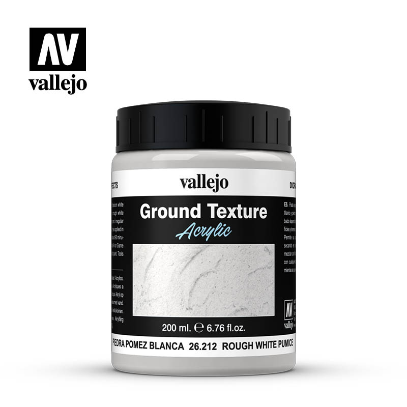 Ground Texture - Weißer Bimsstein/Rough White Pumice, 200 ml (26.212)