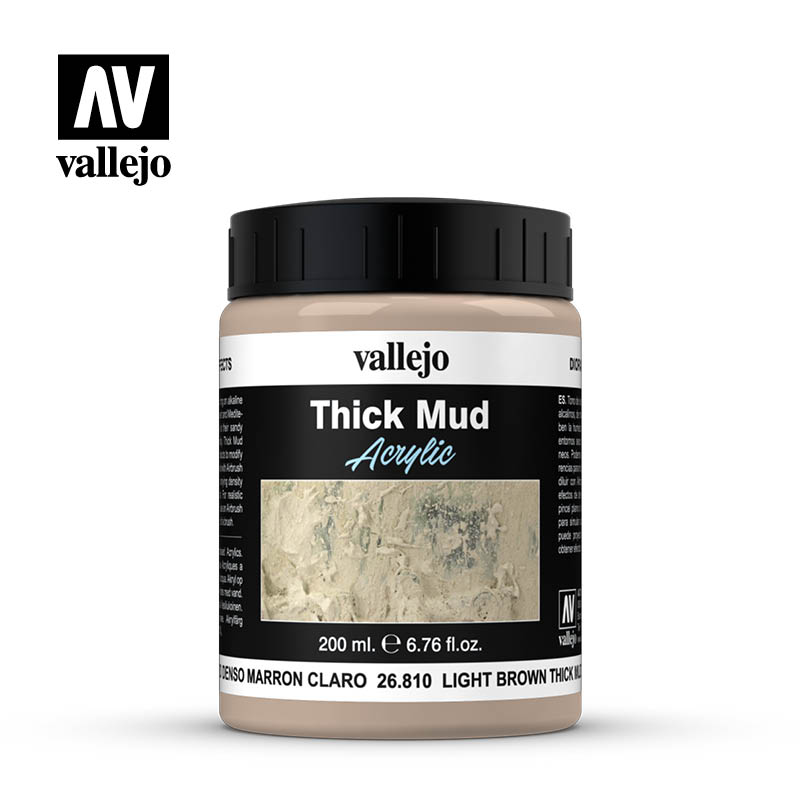 Thick Mud - Schlamm hellbraun/Light Brown Mud, 200 ml (26.810)