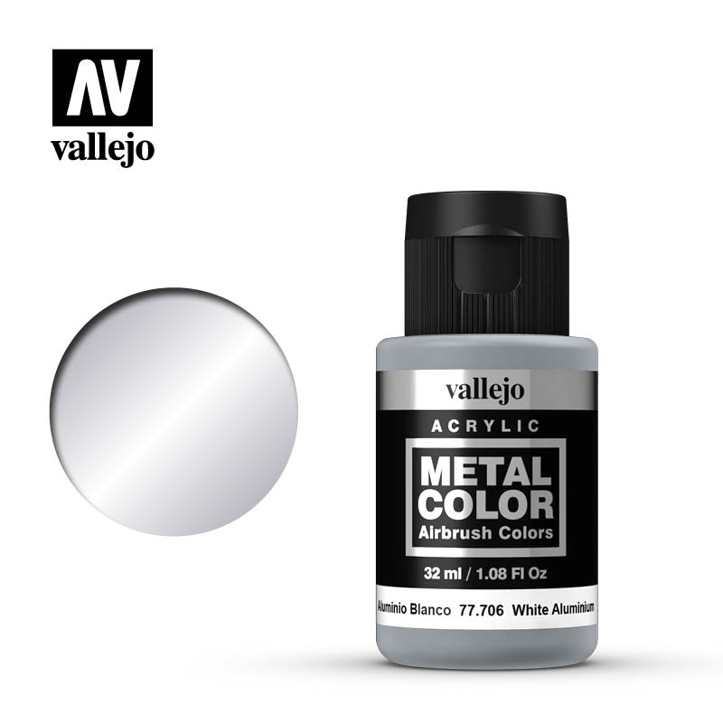Metal Color - Weißes Aluminium/White Aluminium, 32 ml (77.706)