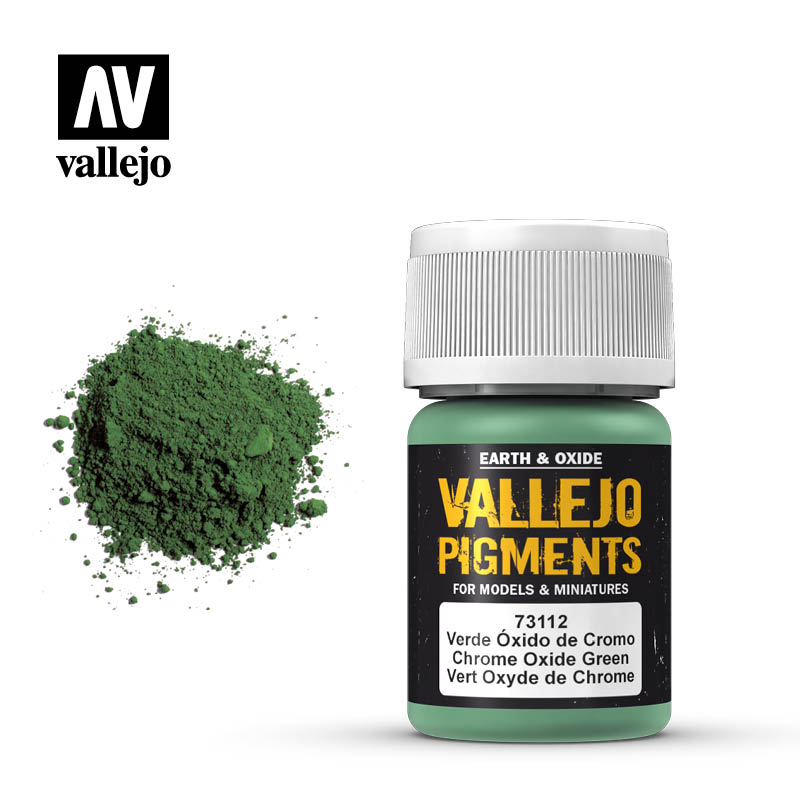 Pigment - Chrom-Oxid grün/Chrome Oxide Green, 30 ml (73.112)