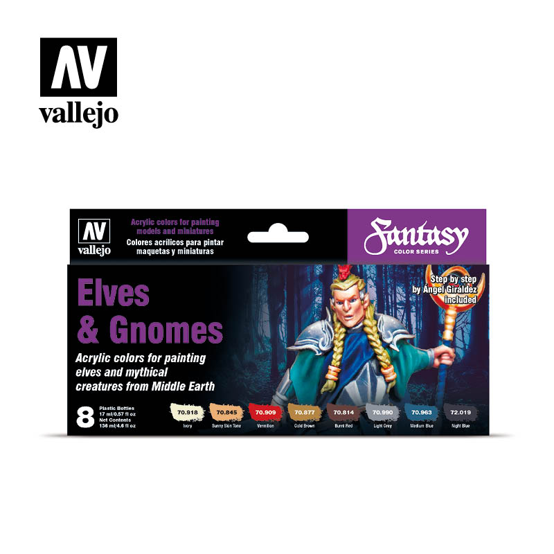 Model Color Set: Elves & Gnomes (8 Farben)