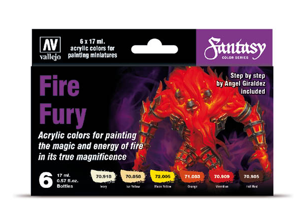 Model Color Set: Fire Fury (6 Farben)