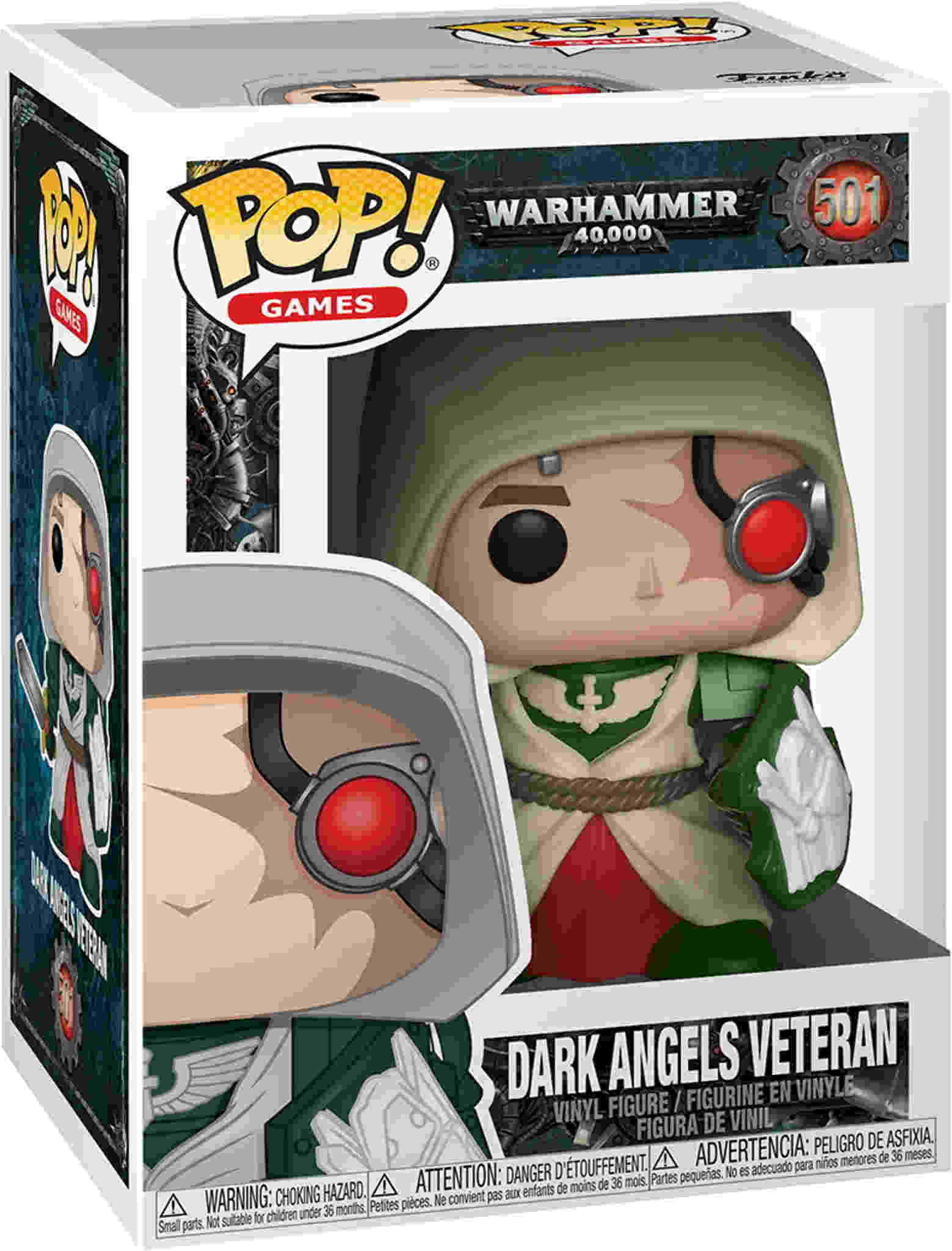 Funko POP! Warhammer 40k - Dark Angels Veteran #501