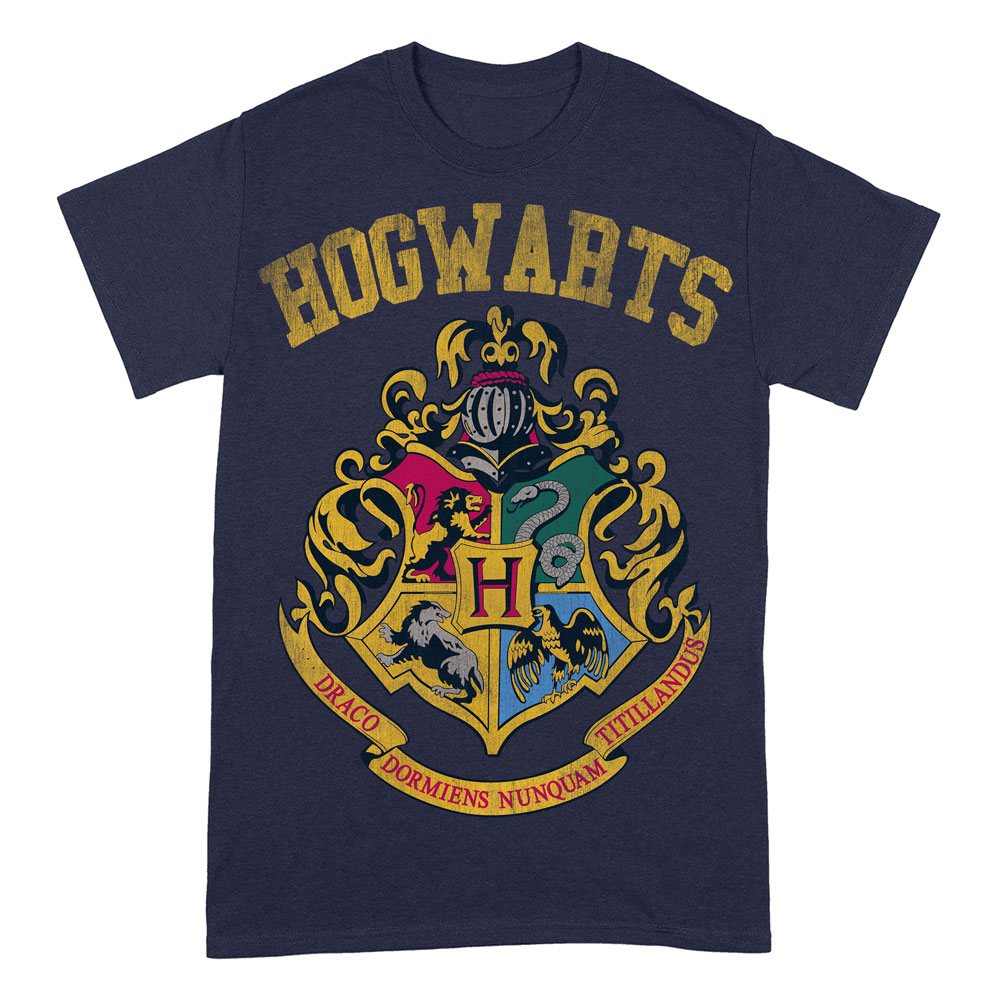 Harry Potter T-Shirt Harry Potter Crest Varsity Style - XL