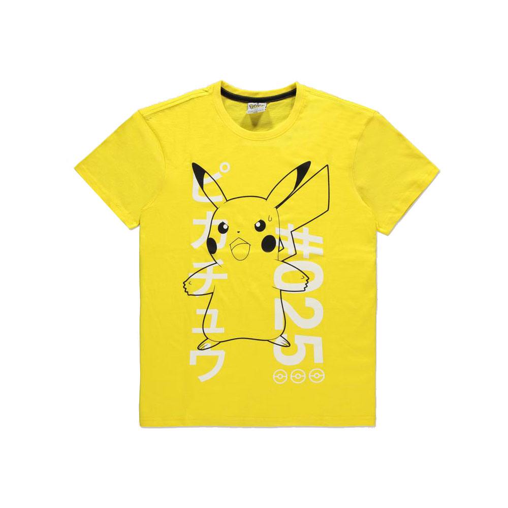 Pokémon T-Shirt Shocked Pika - L