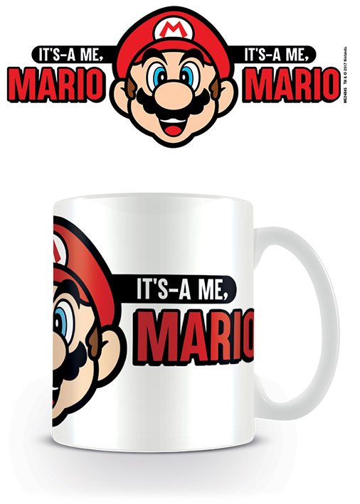 Super Mario Tasse Its A Me Mario