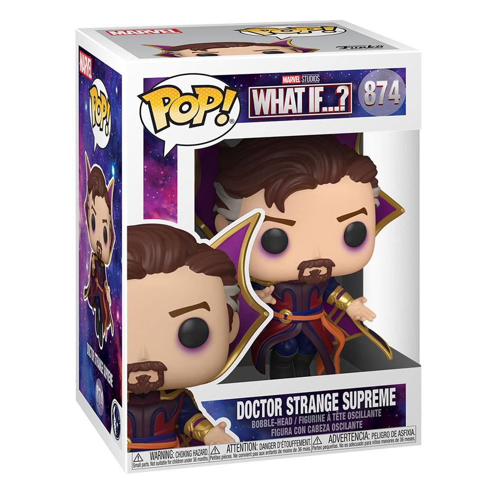 Funko POP! Marvel Studios What If...? - Doctor Strange Supreme #874