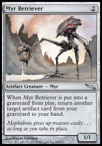 Myr Retriever MRD-215 Uncommon Light Played Englisch