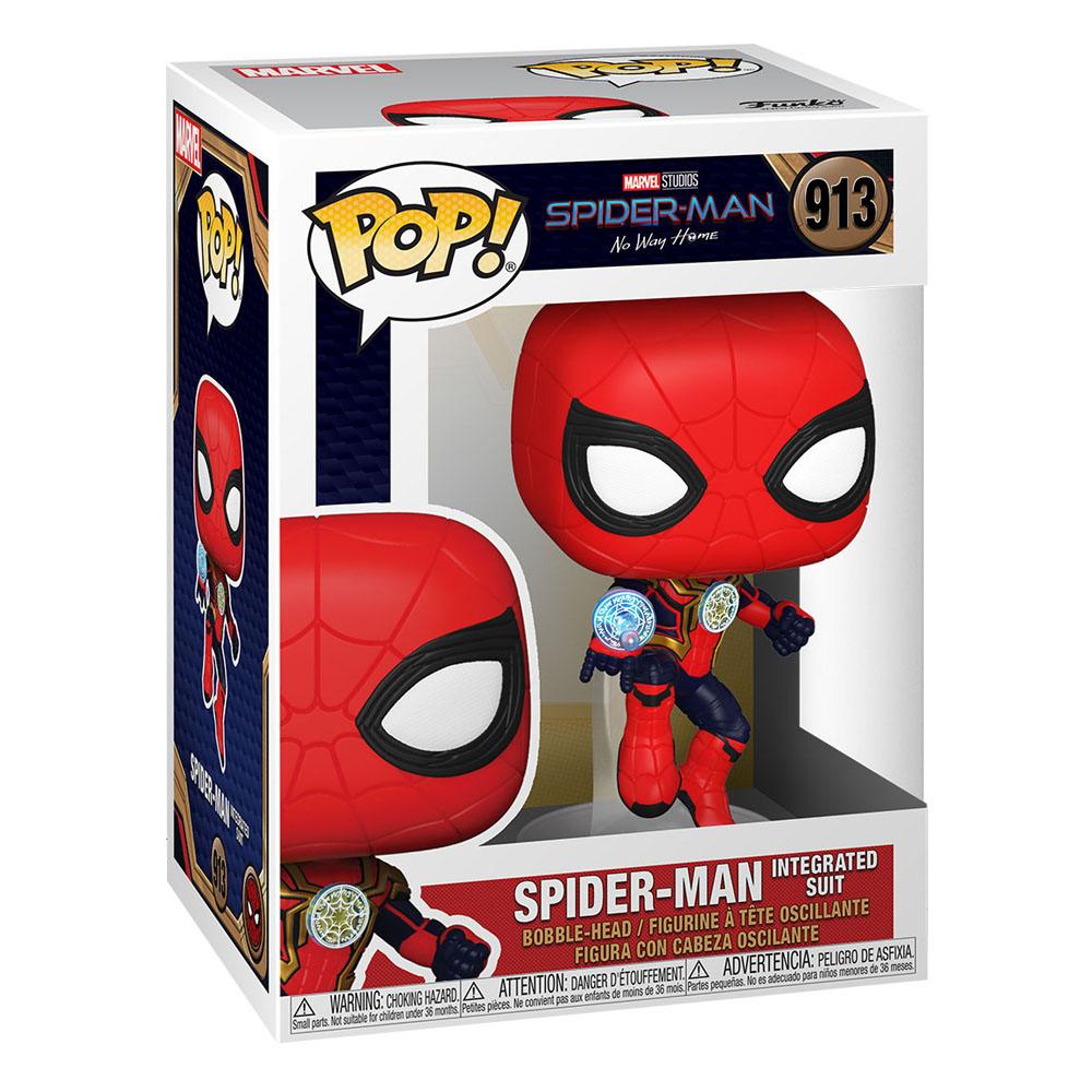 Funko POP! Marvel Studios: Spiderman No Way Home - Spider-Man (Integrated Suit)  #913