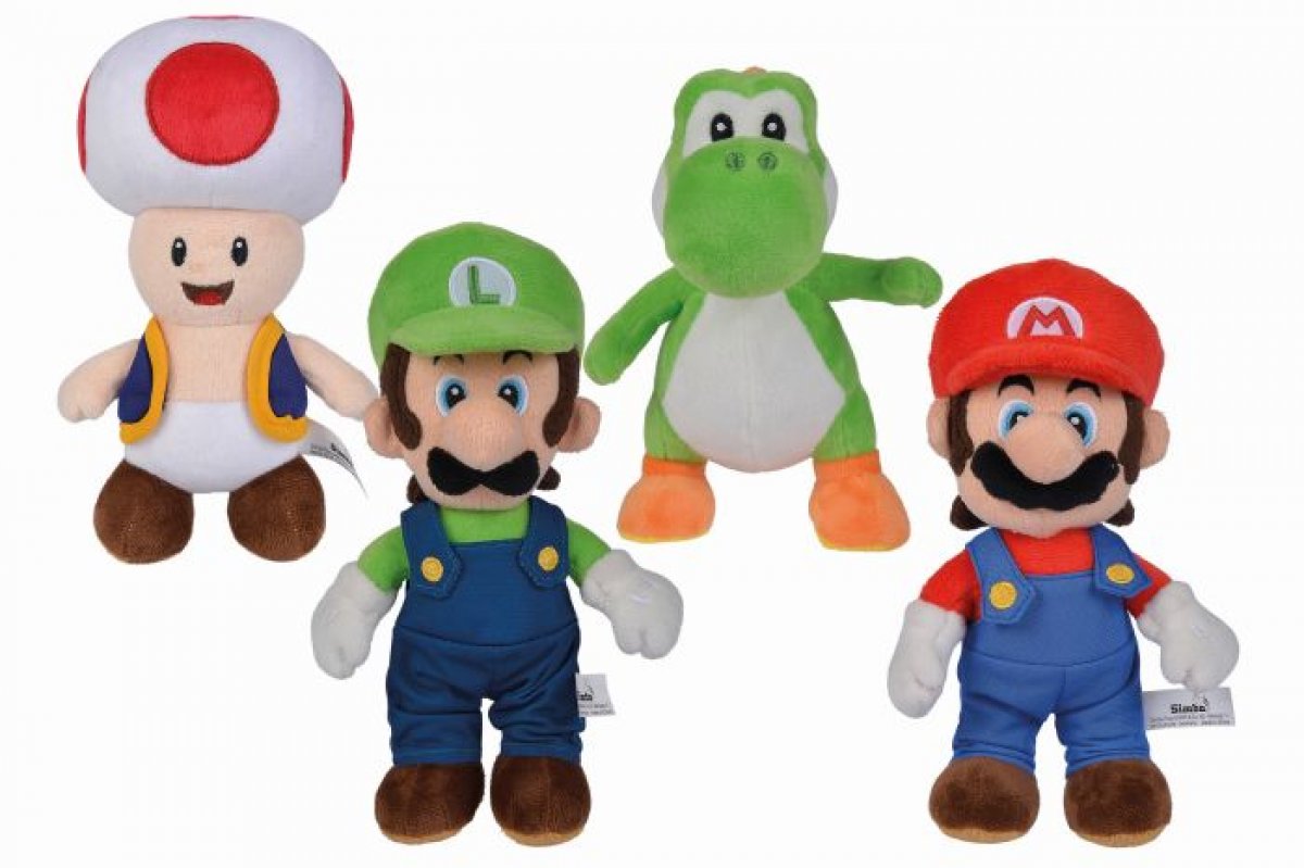Super Mario Plüsch Luigi 20cm