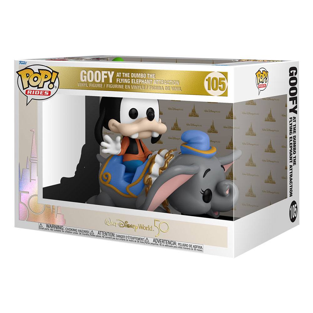 Funko POP! Walt Disney World 50th Anniversary - Goofy at the Dumbo Flying Elephant Attraction #105