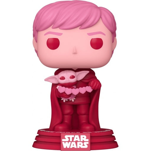 Funko POP! Star Wars Valentines - Luke Skywalker with Grogu #494