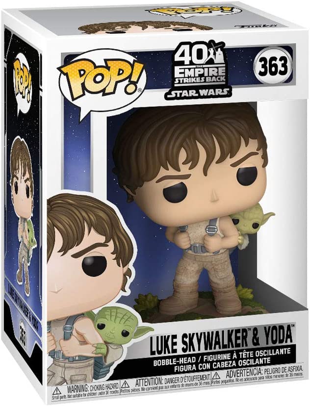 Funko POP! Star Wars - Luke Skywalker & Yoda #363