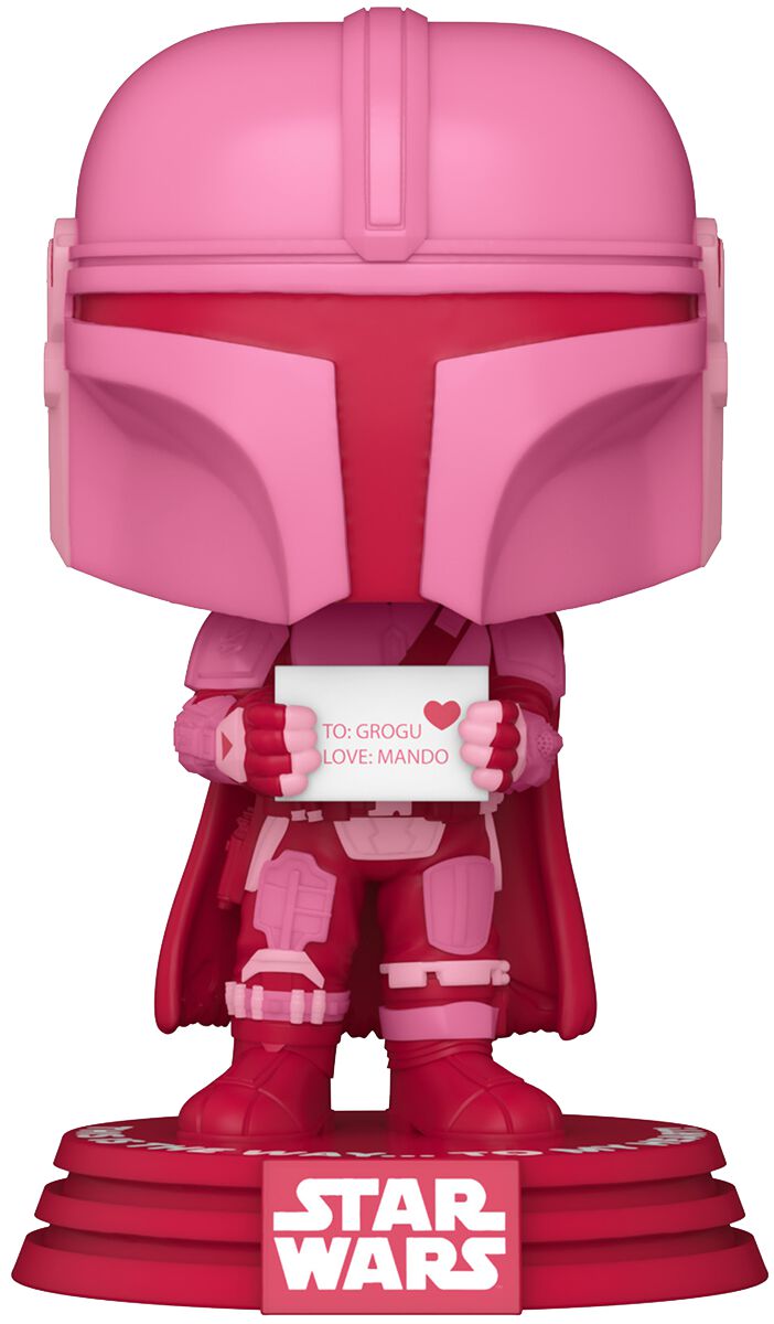 Funko POP! Star Wars Valentines - Mandalorian  #495