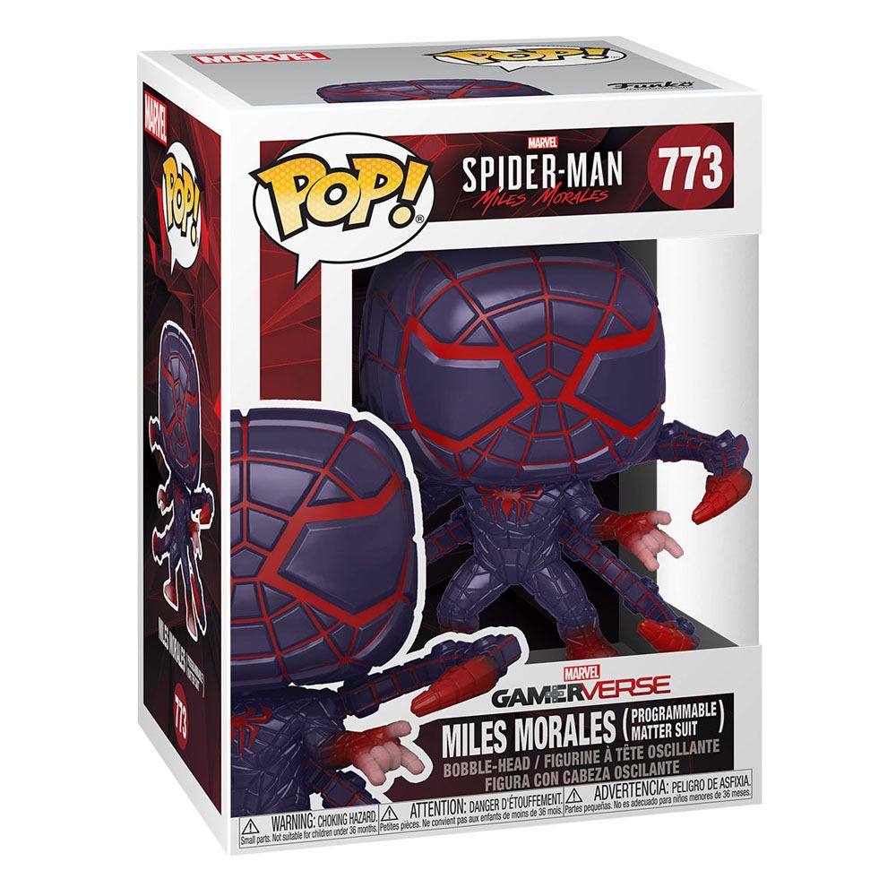 Funko POP! Spider-Man Miles Morales - Miles Morales (Programmable Matter Suit) #773