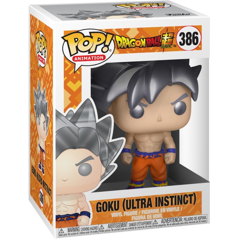 Funko POP! Dragonball Super - Son Goku (Ultra Instinct) #386