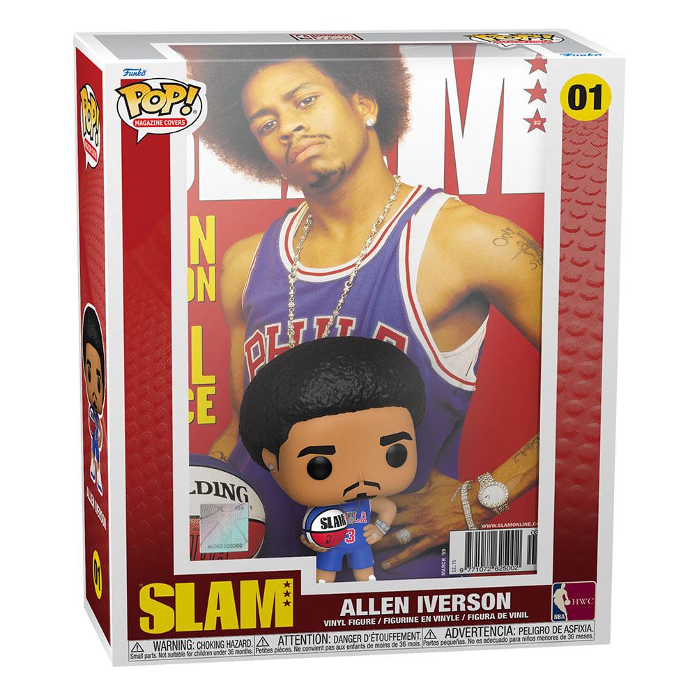 Funko POP! NBA Cover - Allen Iverson #01